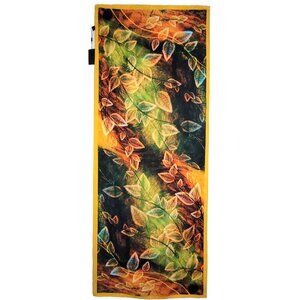 NWT Double-Sided Silk Scarf 27"x70" Long Rectangle Shawl Wrap 3328